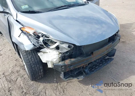 2013 Hyundai Elantra Gls from USA, damaged, VIN KMHDH4AE6DU674949